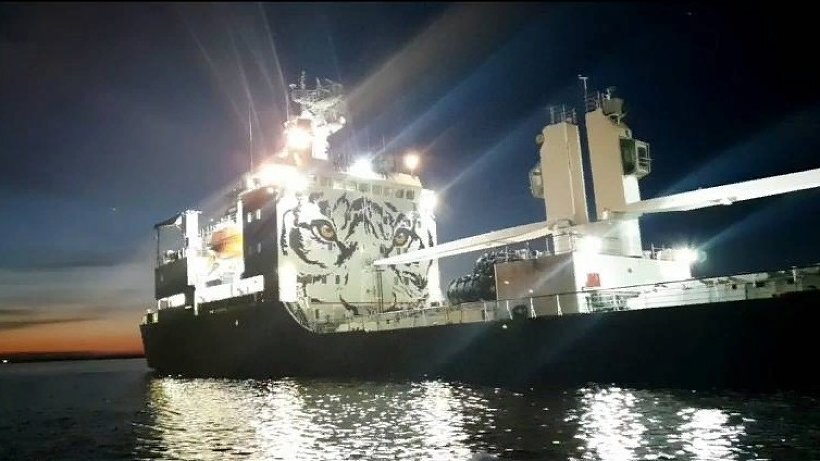 «Тигрофлот» везет в Архангельск три тысячи тонн лосося по Севморпути