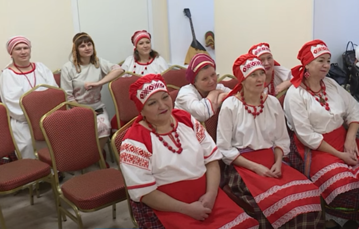 Карельское село Рыбрека посетили вепсы Вологодской области