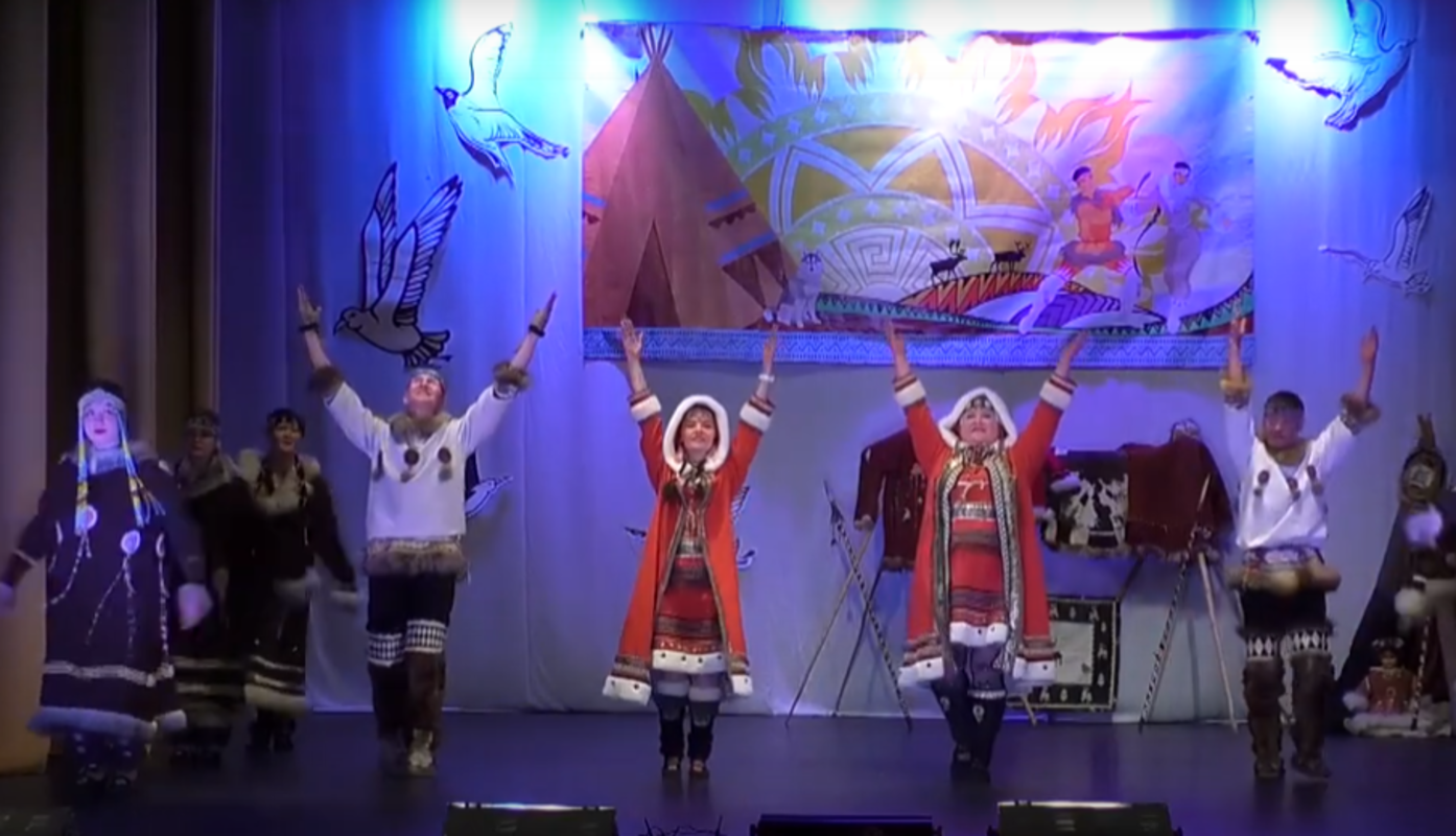 День рождения ансамбля танца народов Севера «Милгын» поселка Омсукчан