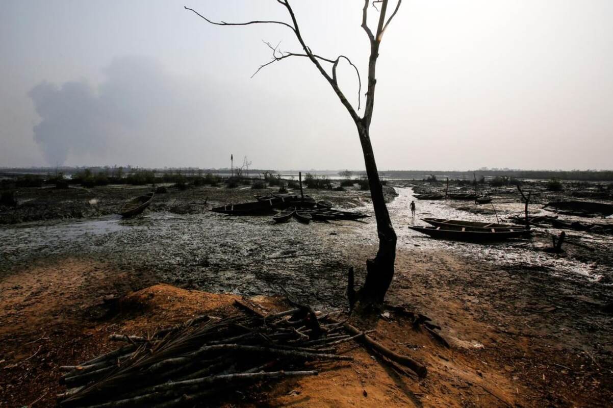 Shell оставила в Нигерии одно и самых самых загрязненных мест в мире