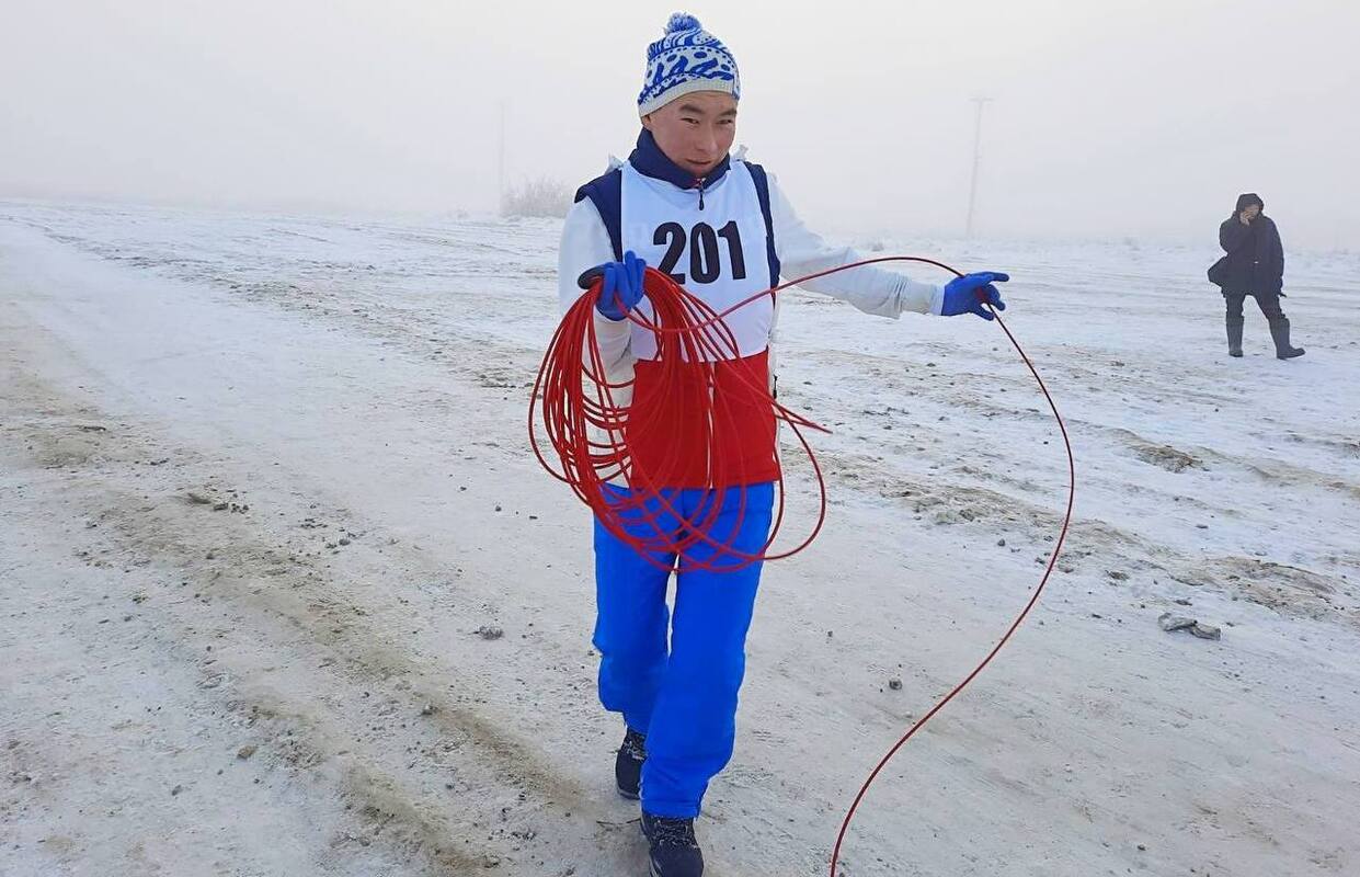 Сергей Лаптандер установил новый рекорд по северному многоборью