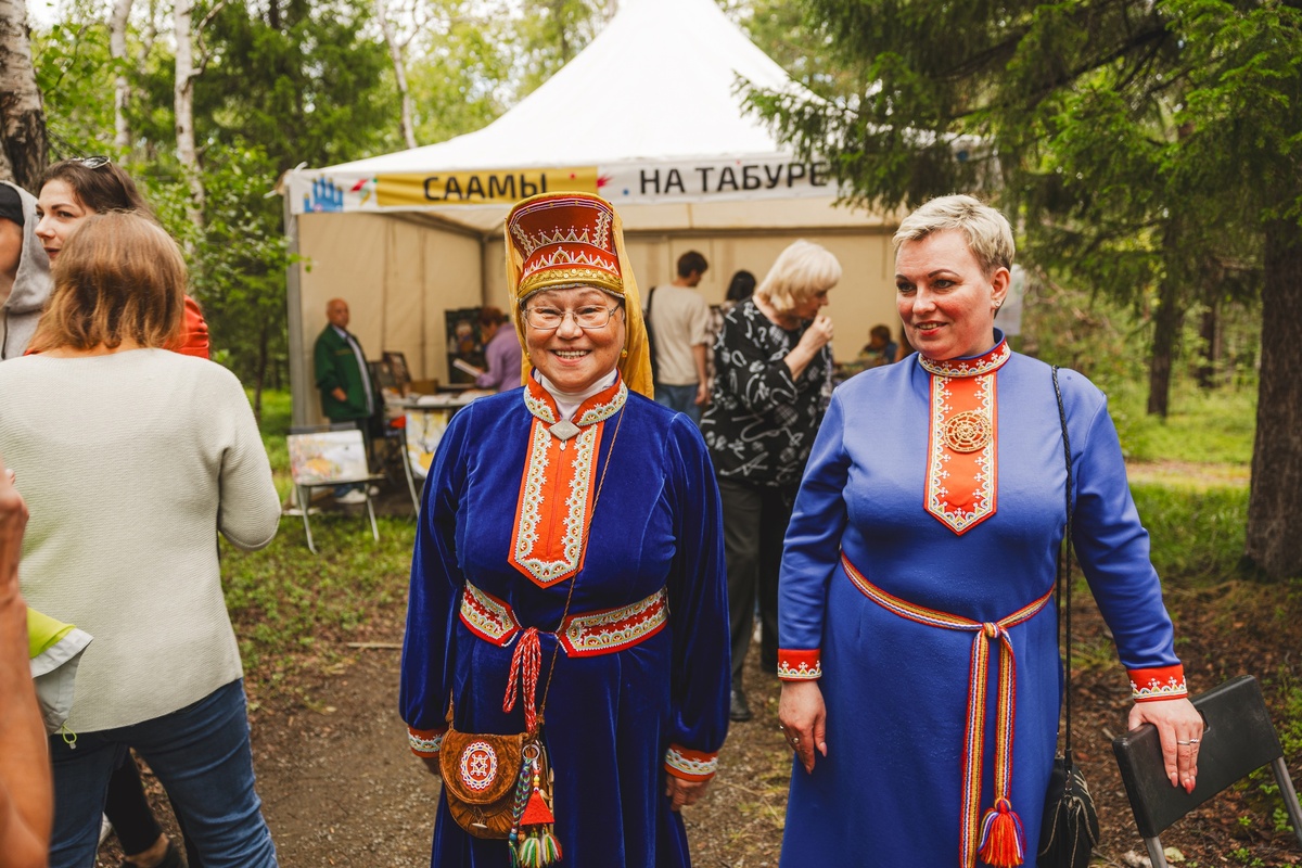 Саамы Мурманской области приняли участие в фестивале искусств «Табуретка»