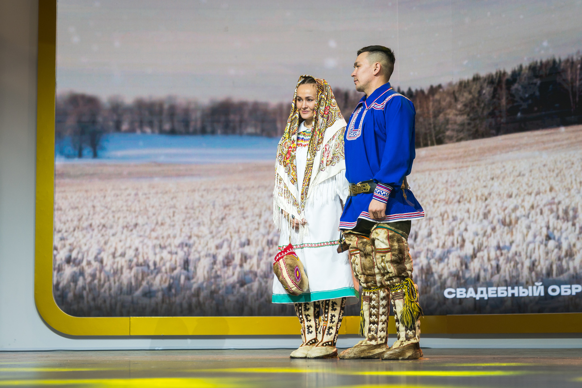 Ханты-мансийская традиционная свадьба прошла на выставке «Россия»