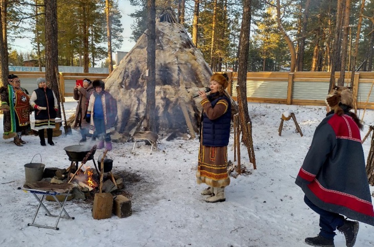 На севере Иркутской области открылся этнографический комплекс эвенков