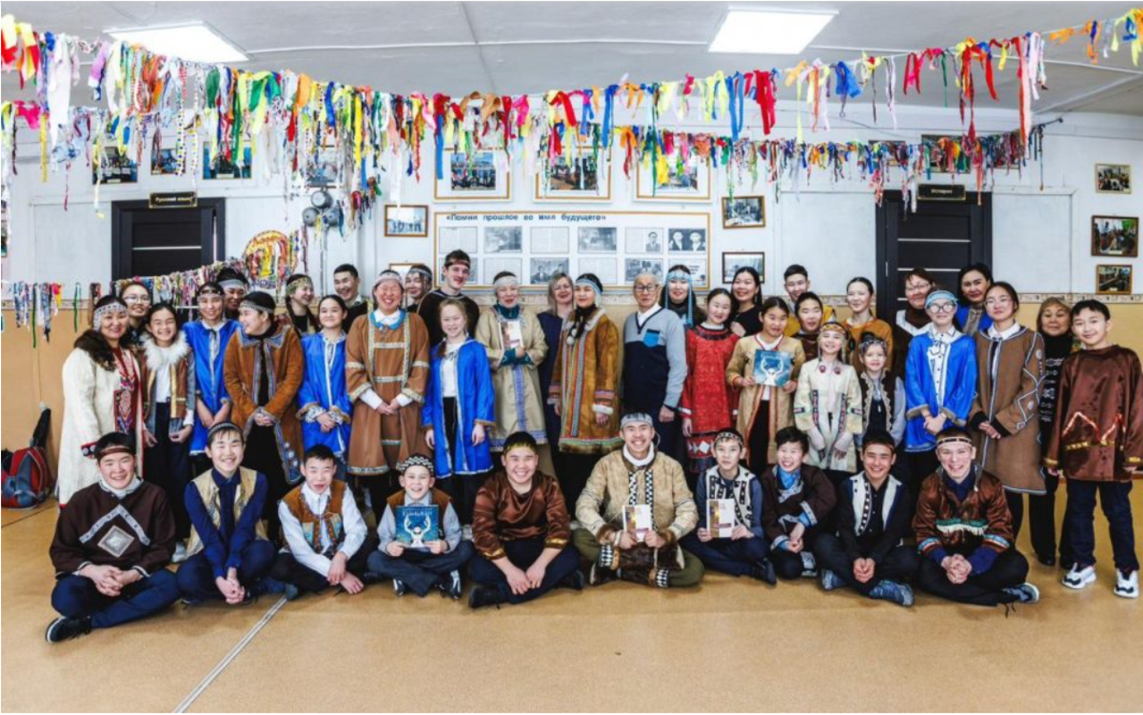 Команда «Кындыкан» побывала в эвенском поселке Арка Хабаровского края
